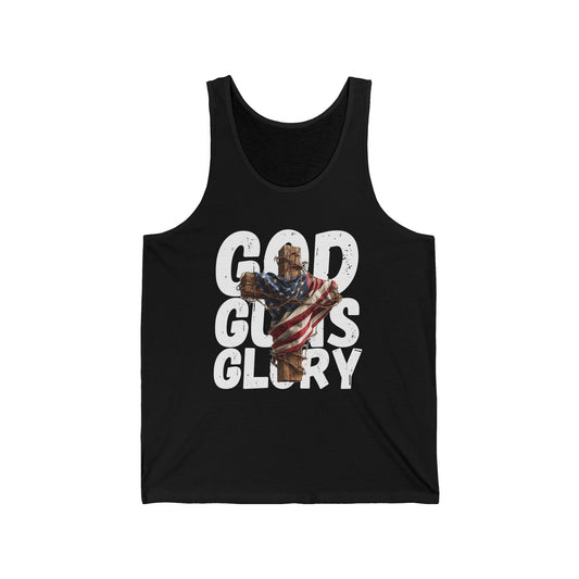 God Guns Glory Men’s Jersey Tank Top