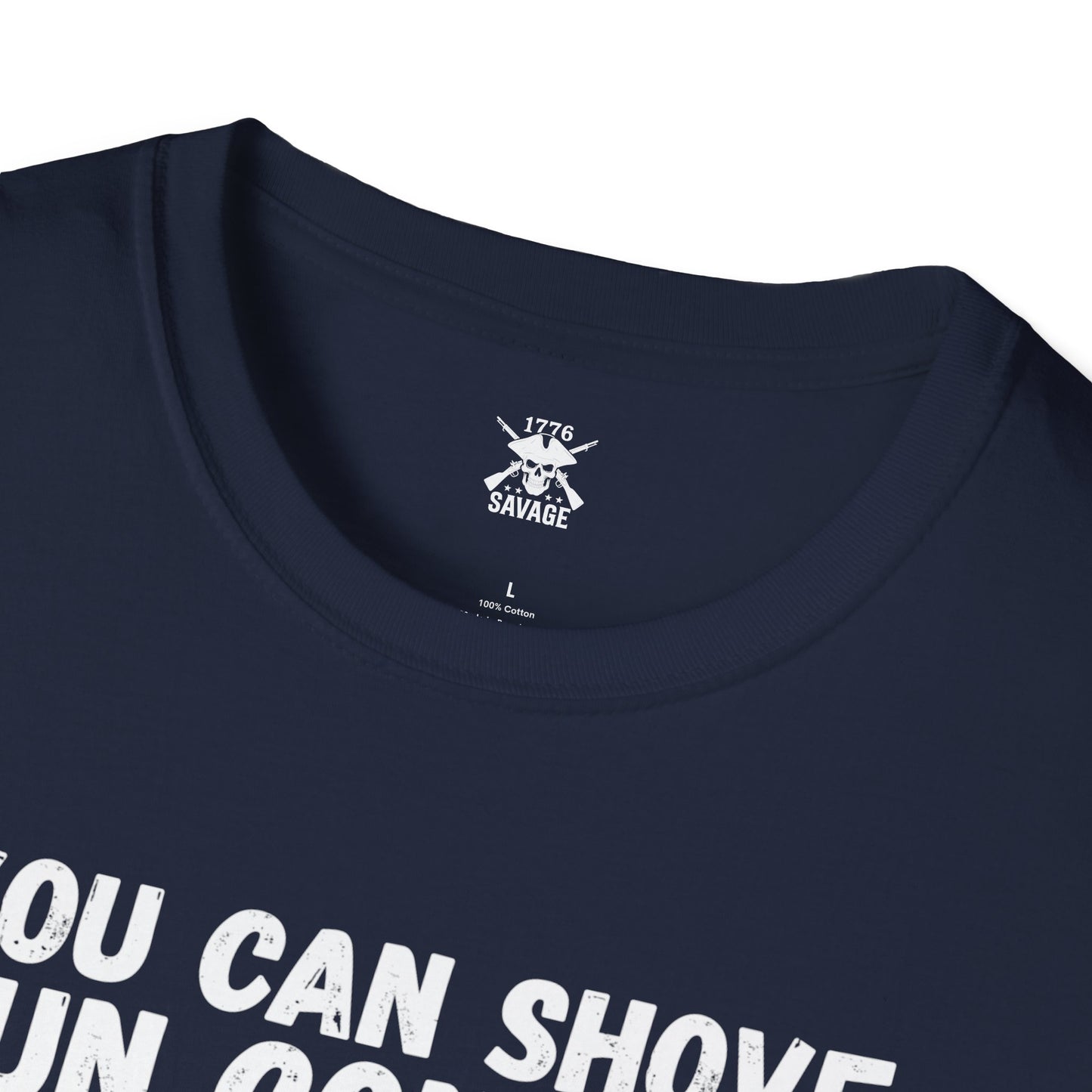Shove Gun Control Graphic Unisex T-Shirt | Casual Streetwear