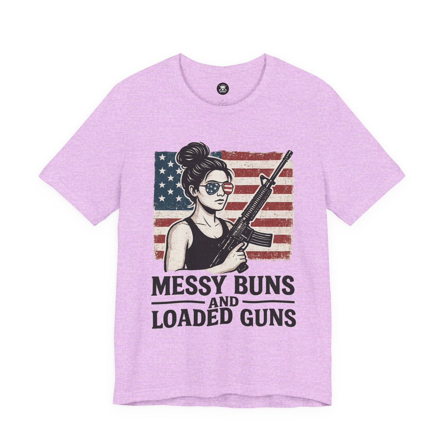 Messy Buns Graphic Unisex T-Shirt | Casual Streetwear