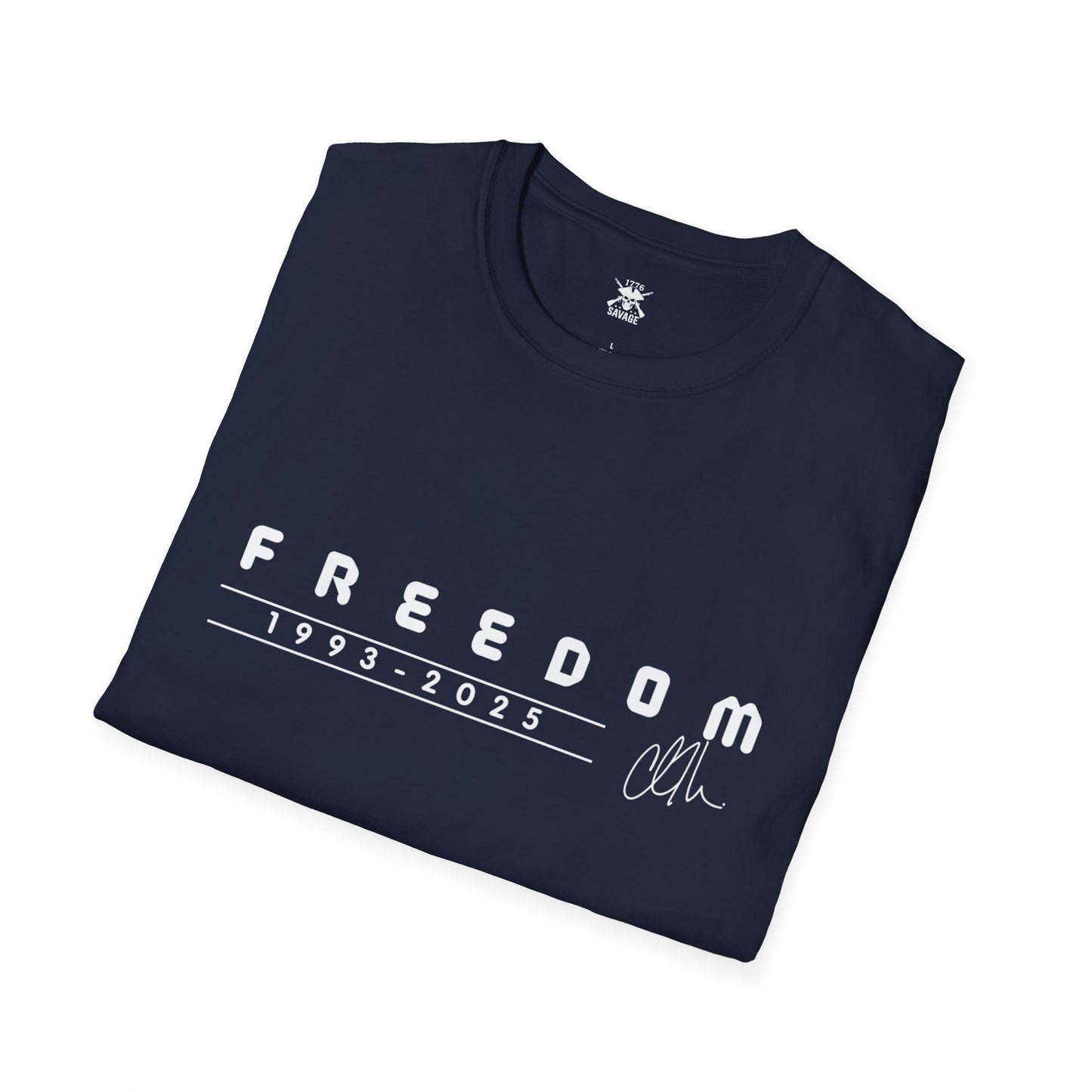 Freedom Charlie Kirk Memorial Unisex T-Shirt | Casual Streetwear