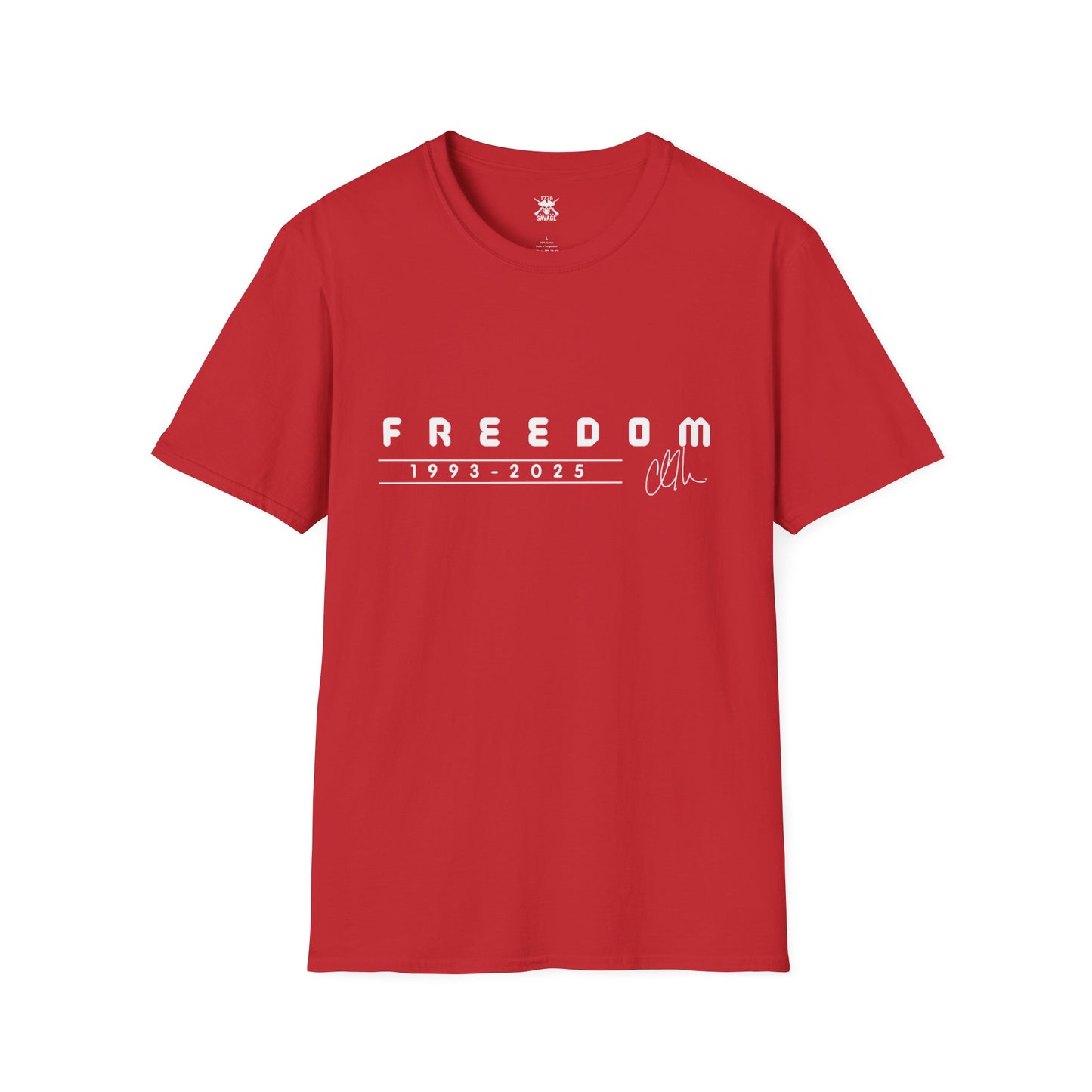 Freedom Charlie Kirk Memorial Unisex T-Shirt | Casual Streetwear