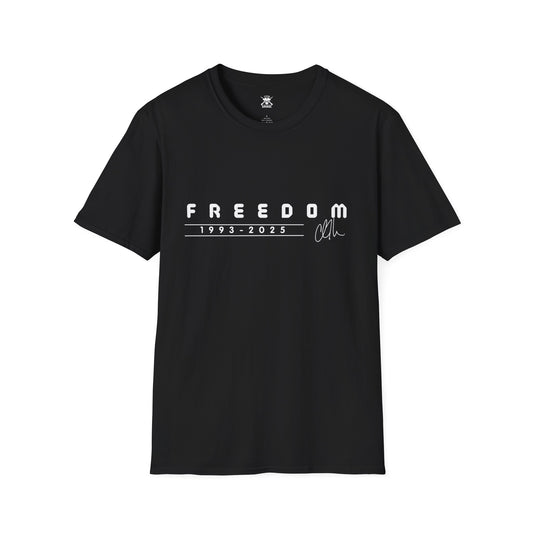 Freedom Charlie Kirk Memorial Unisex T-Shirt | Casual Streetwear
