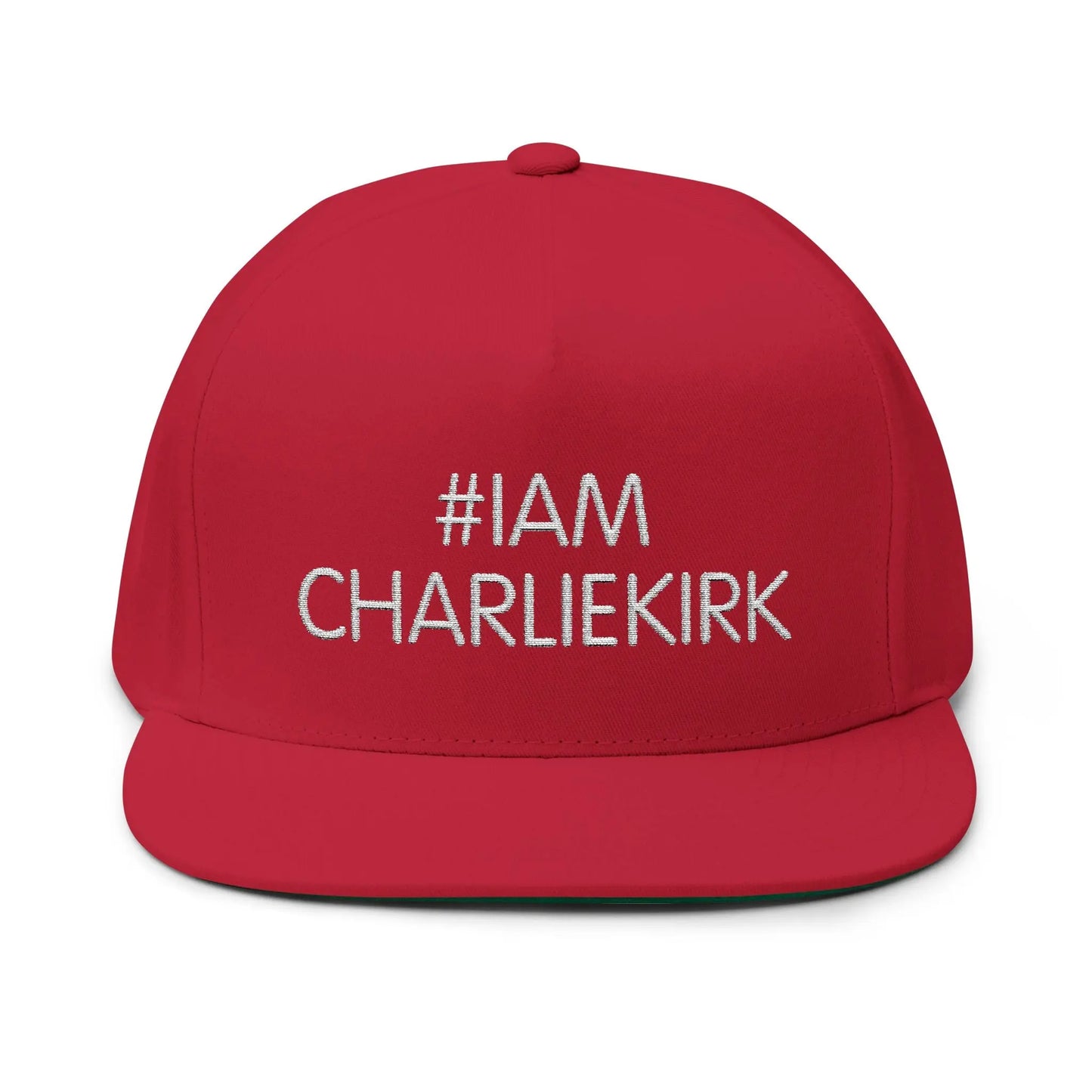 #IAMCHARLIEKIRK Embroidered Cap