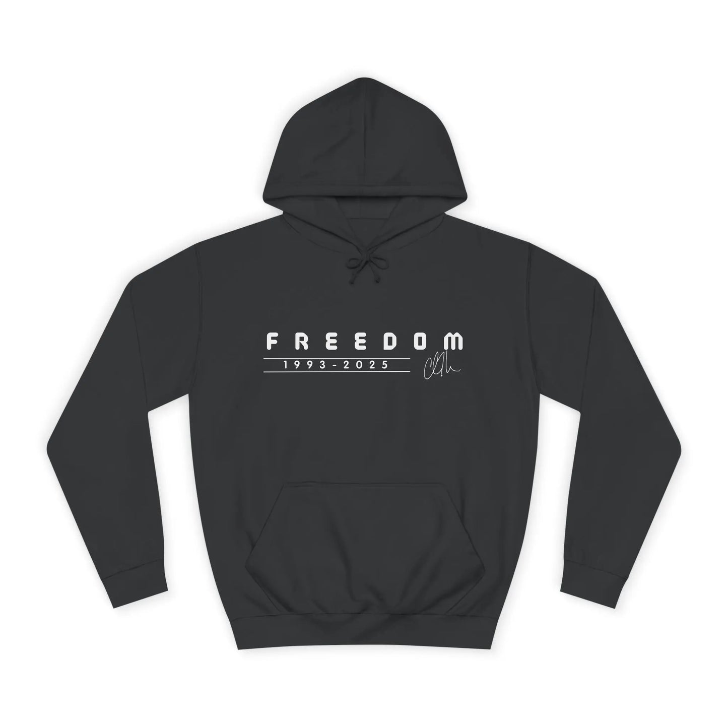 Freedom Charlie Kirk Memorial Unisex College Hoodie