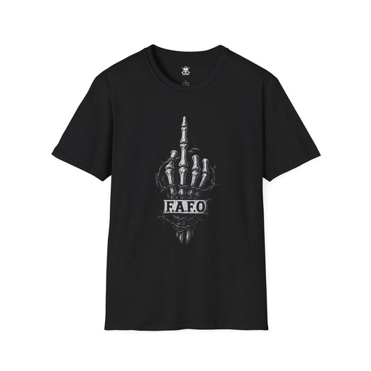 F.A.F.O. Skeleton Hand Graphic Unisex T-Shirt | Casual Streetwear
