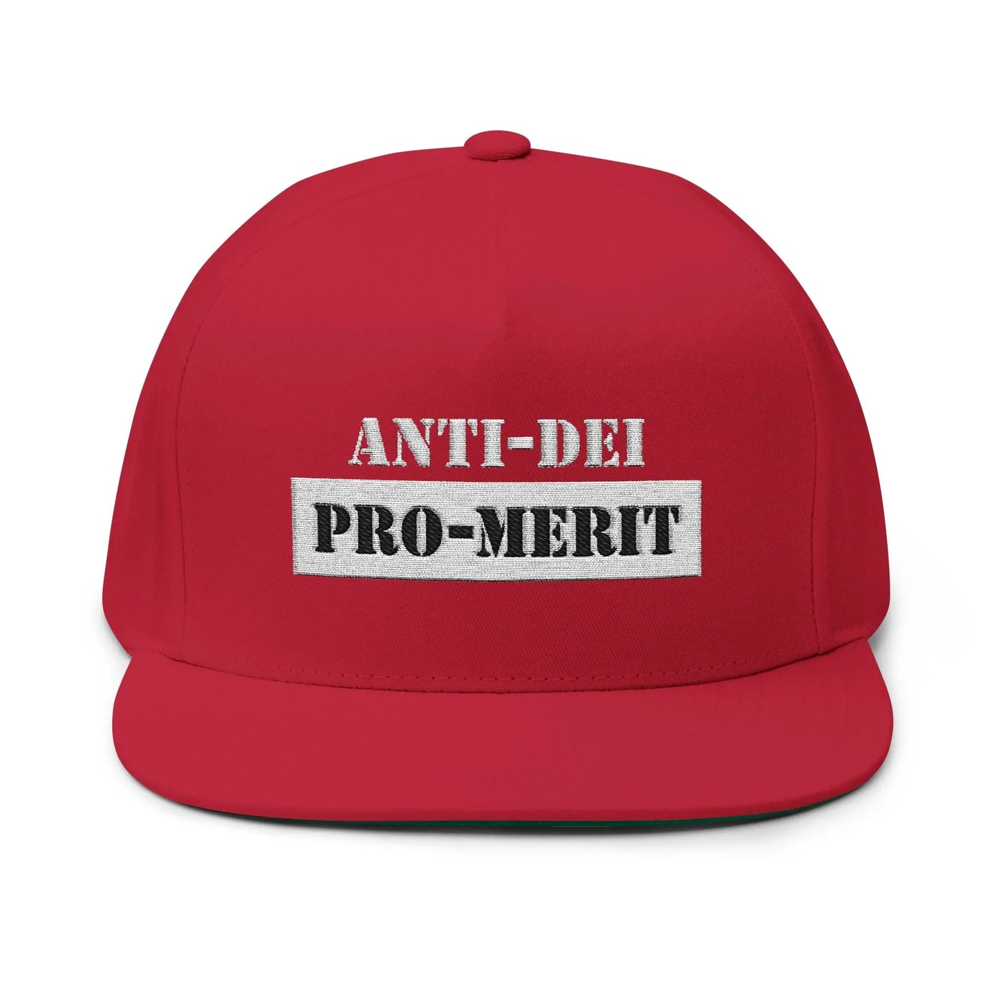 Anti-Dei Pro-Merit Embroidered Cap